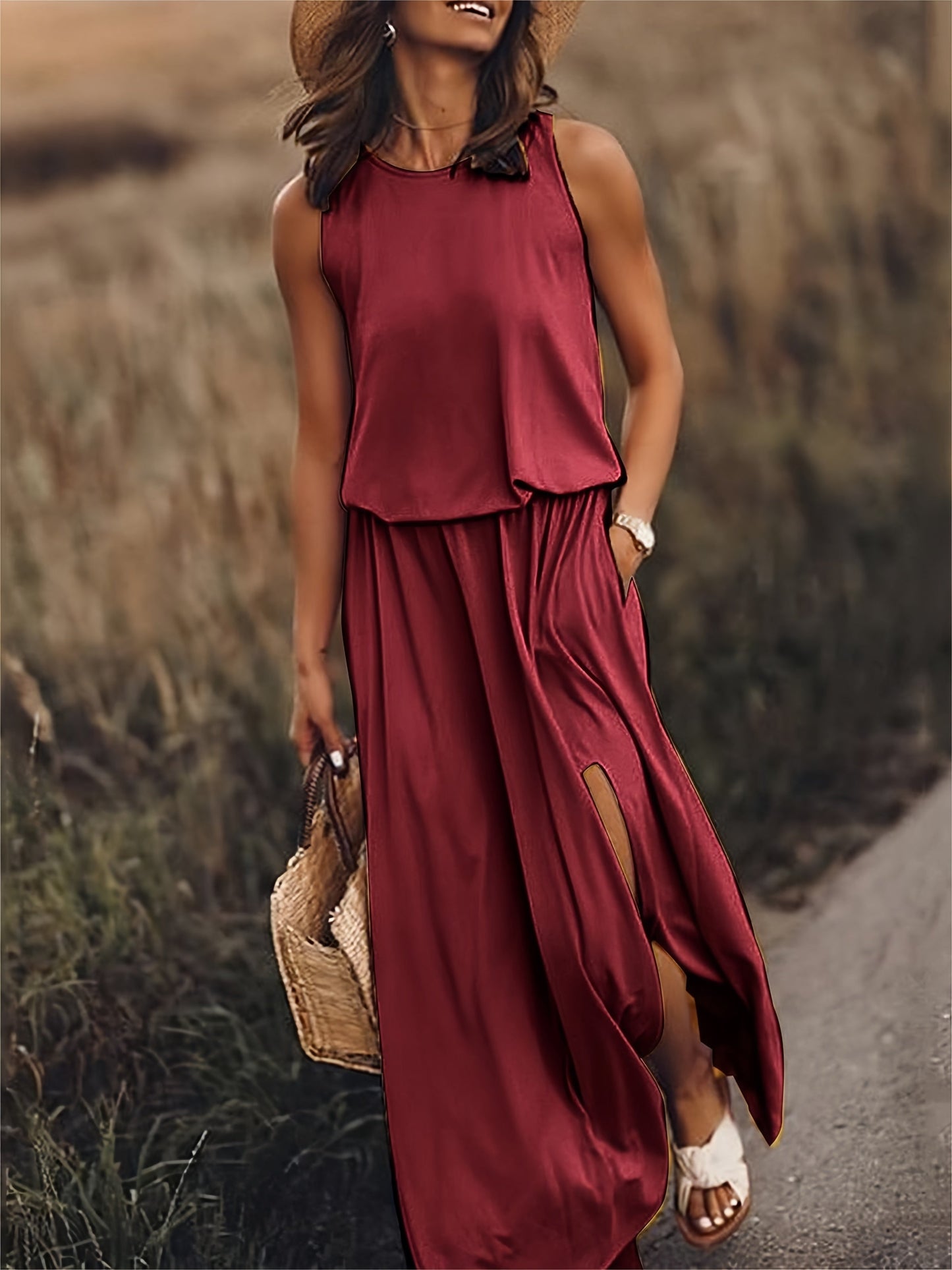 Damen Maxikleid 7