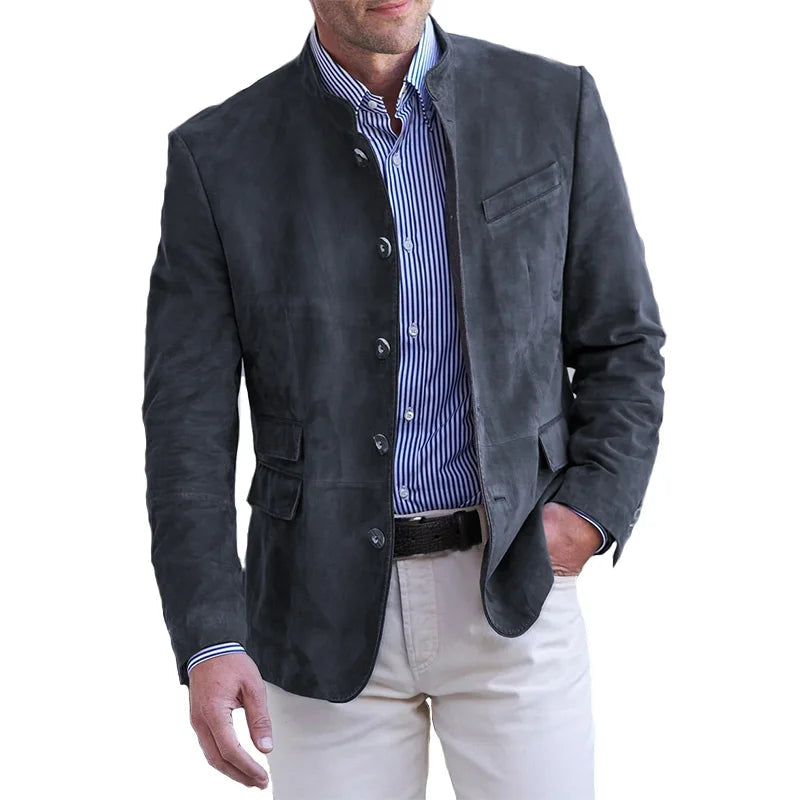 Duane - Klassische Button Down Jacke für Männer 4