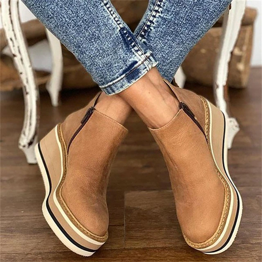 Franka Lederstiefel | Frauenschuhe mit ergonomischem Fußbett 1