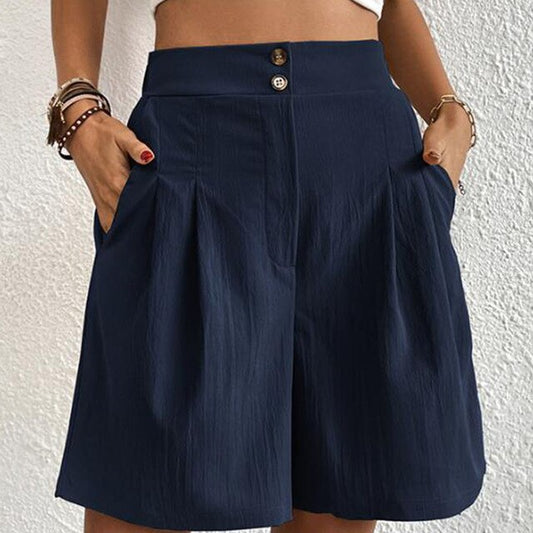 MARTINA - Doppelt geknöpfte Shorts 1