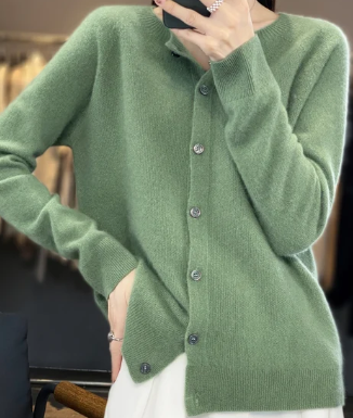 Rochelle - Strickjacke mit O Ausschnitt Damenpullover 14