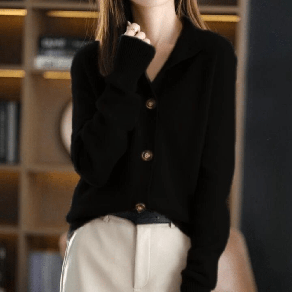 Valencia - Modische bequeme Damen-Strickjacke 7