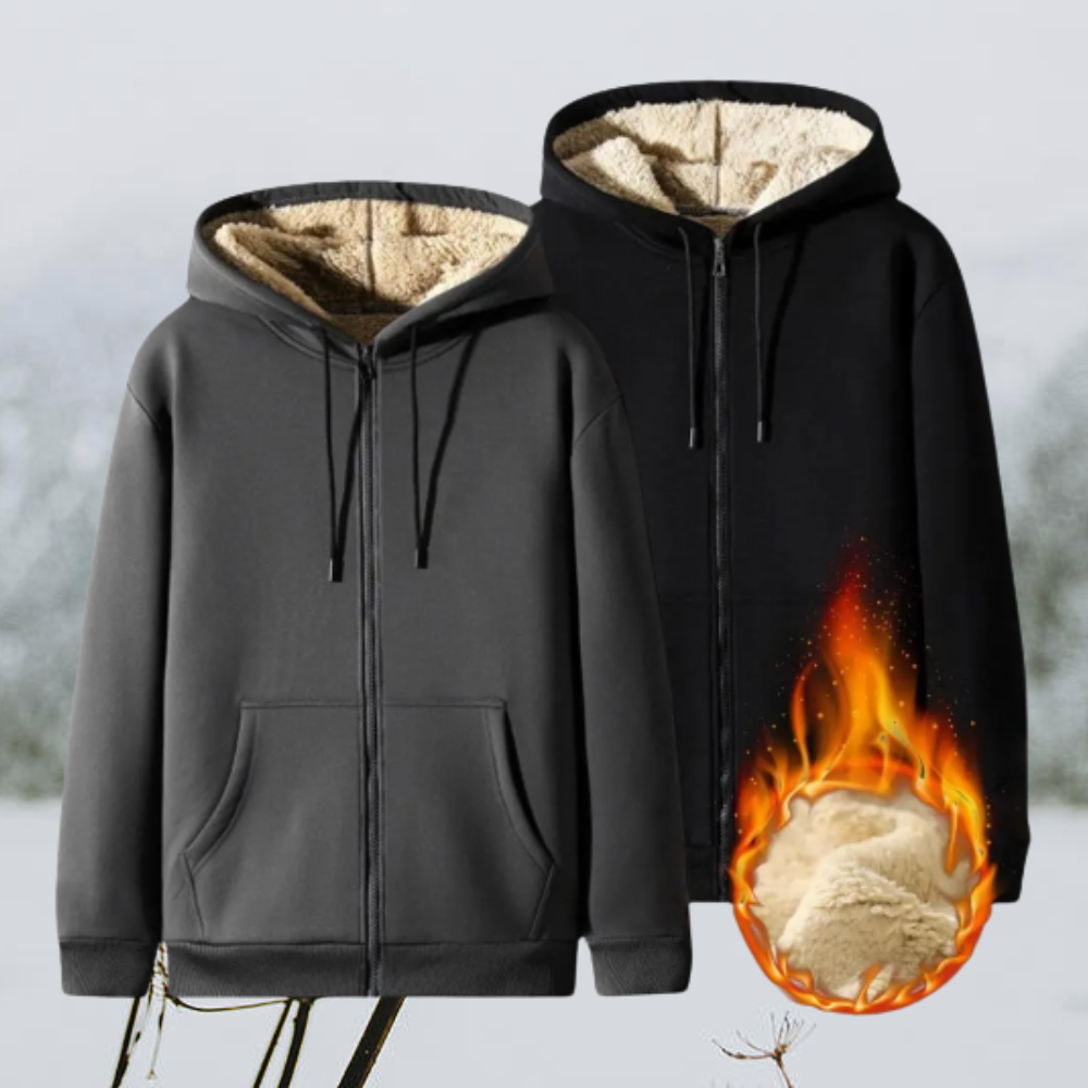 Valentina - Kuschelige Unisex Lammfell Kapuzenjacke 3