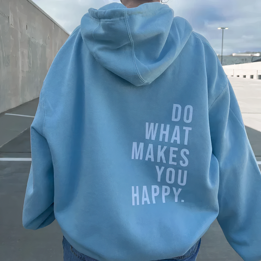 Warmer Baumwoll-Fleece Hoodie mit Kapuze für Damen | Ideal für Winter 1