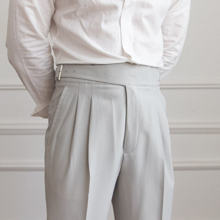 Zeke - Elegante Herrenhose mit Schnalle 11