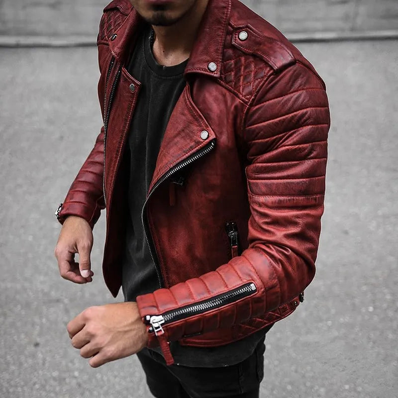 Abe – stylische lederjacke für herren 3