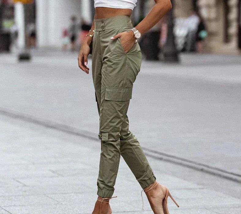 Abrielle - Cargohose - Schick - Vielseitigs Design - Alltagstauglich für Damen 1