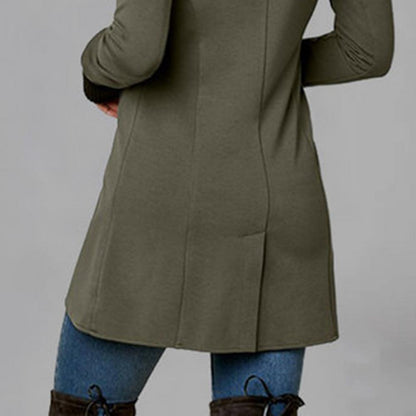 Adélie Stehend Kragen Jacke 3