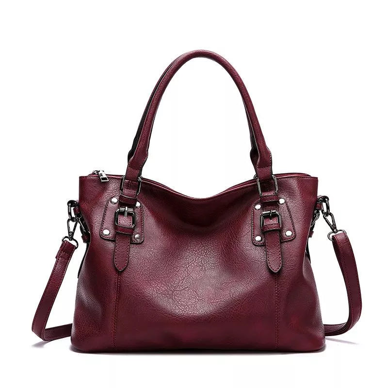 Aeliana | Damen Elegante Leder Umhängetasche 5