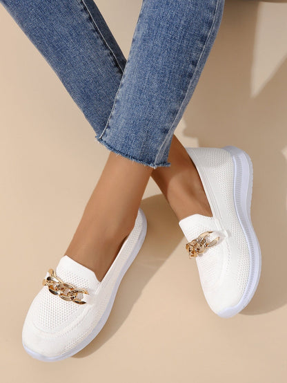 Aimée - lässige Slip-On Sneaker Damen | Sneaker aus atmungsaktivem, flexiblem Strickmaterial 1