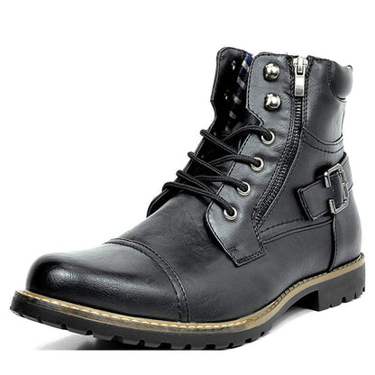 Alfonso | Motorradstiefel aus echtem Leder 0