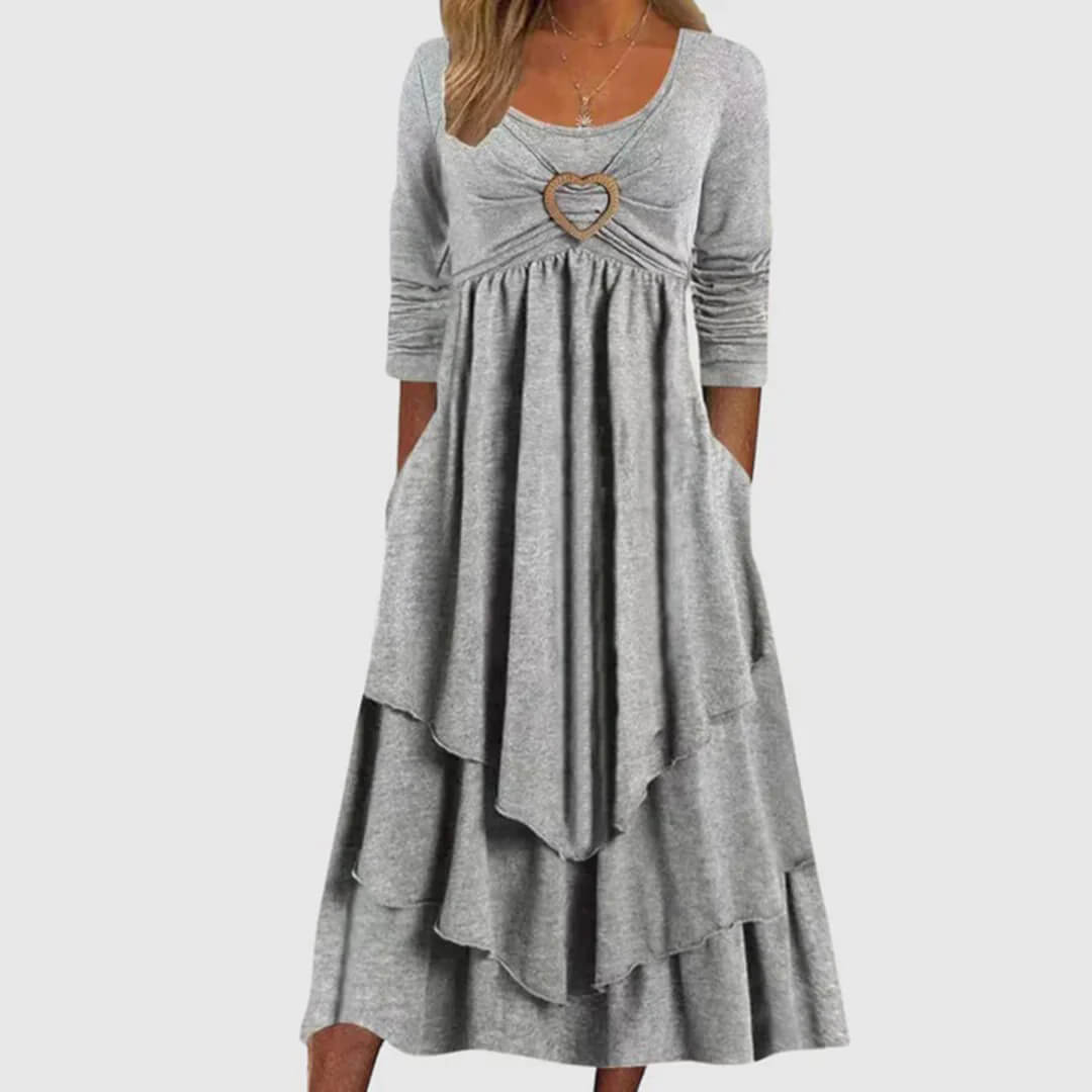 Amanda - Langes Kleid - Lässig - Leicht - Perfekt für Legere Tage 1
