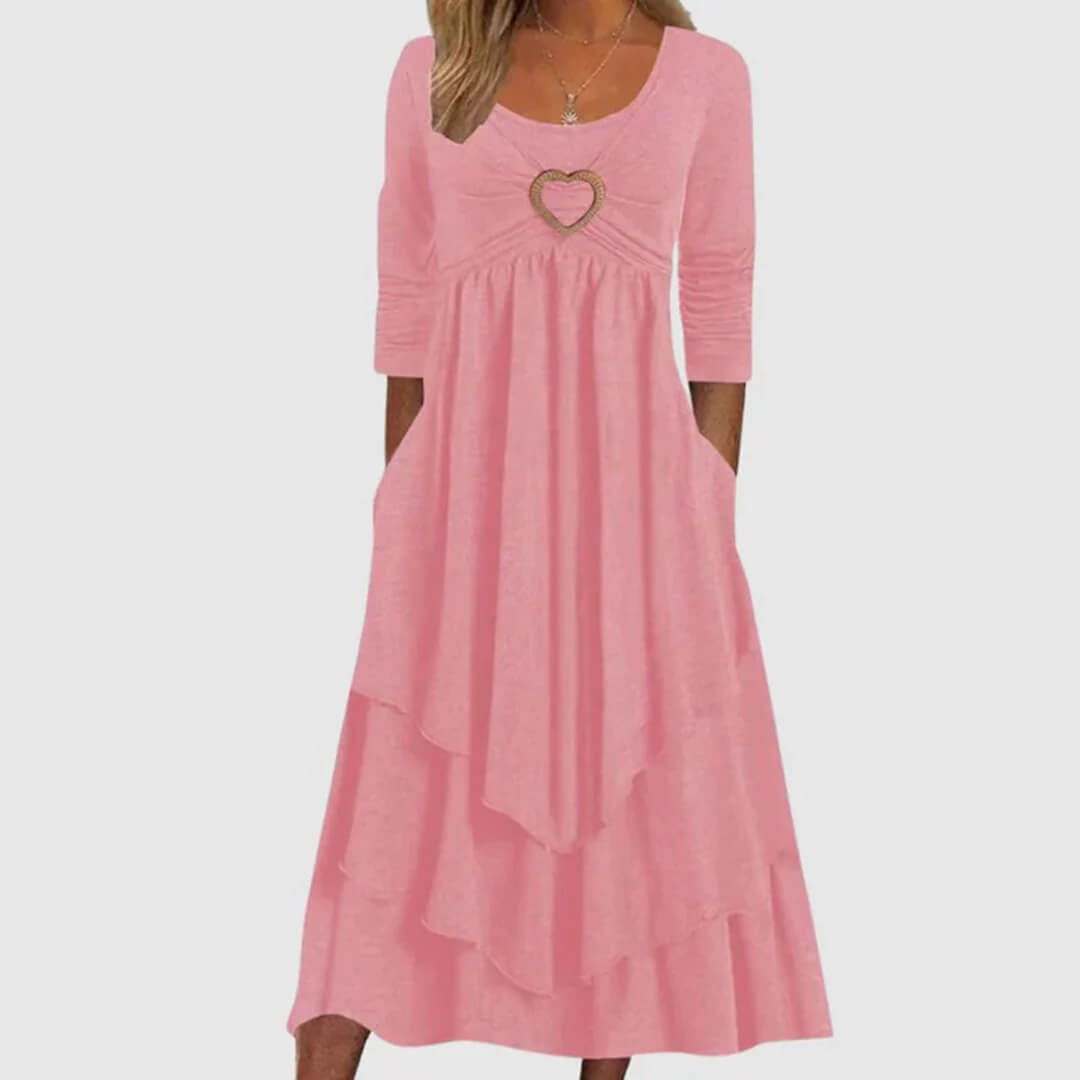 Amanda - Langes Kleid - Lässig - Leicht - Perfekt für Legere Tage 2