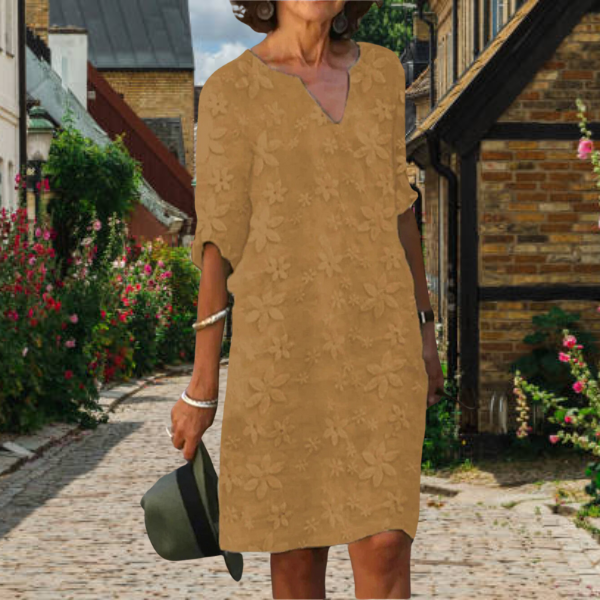 Amber – elegantes kleid für damen 4