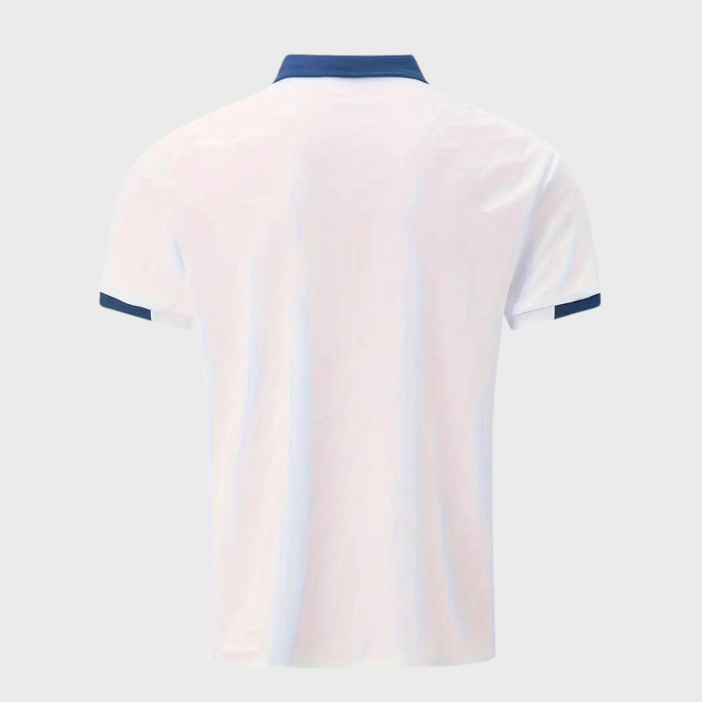 Andrew - Lässiges Baumwoll-Poloshirt mit Tasche für Männer 2