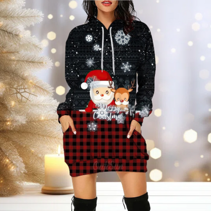 Angel - Weihnachten Party Sweatshirts mit Kapuze 5