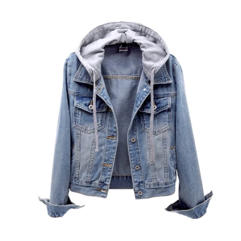 Annemarie - Jeansjacke mit Kapuze 1