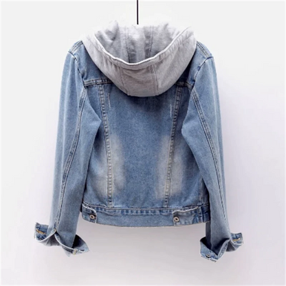 Annemarie - Jeansjacke mit Kapuze 2