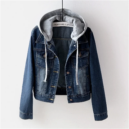 Annemarie - Jeansjacke mit Kapuze 3
