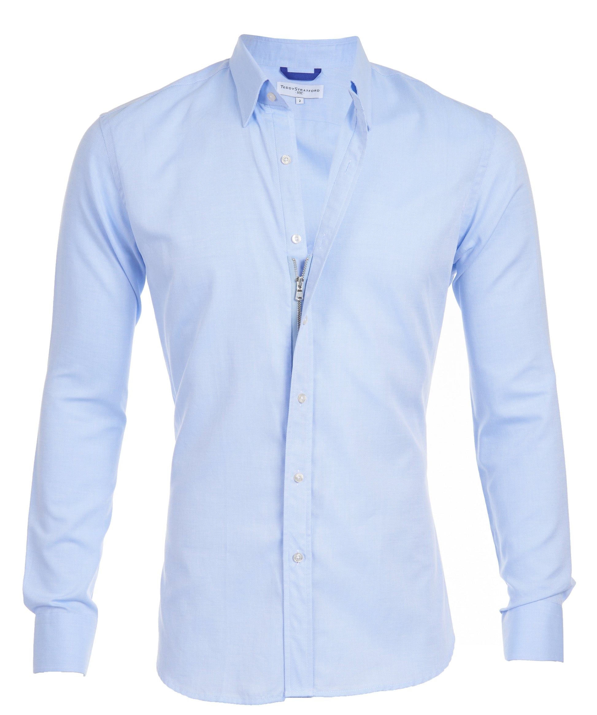 Arjan | Herren Zip Fit Hemd 0