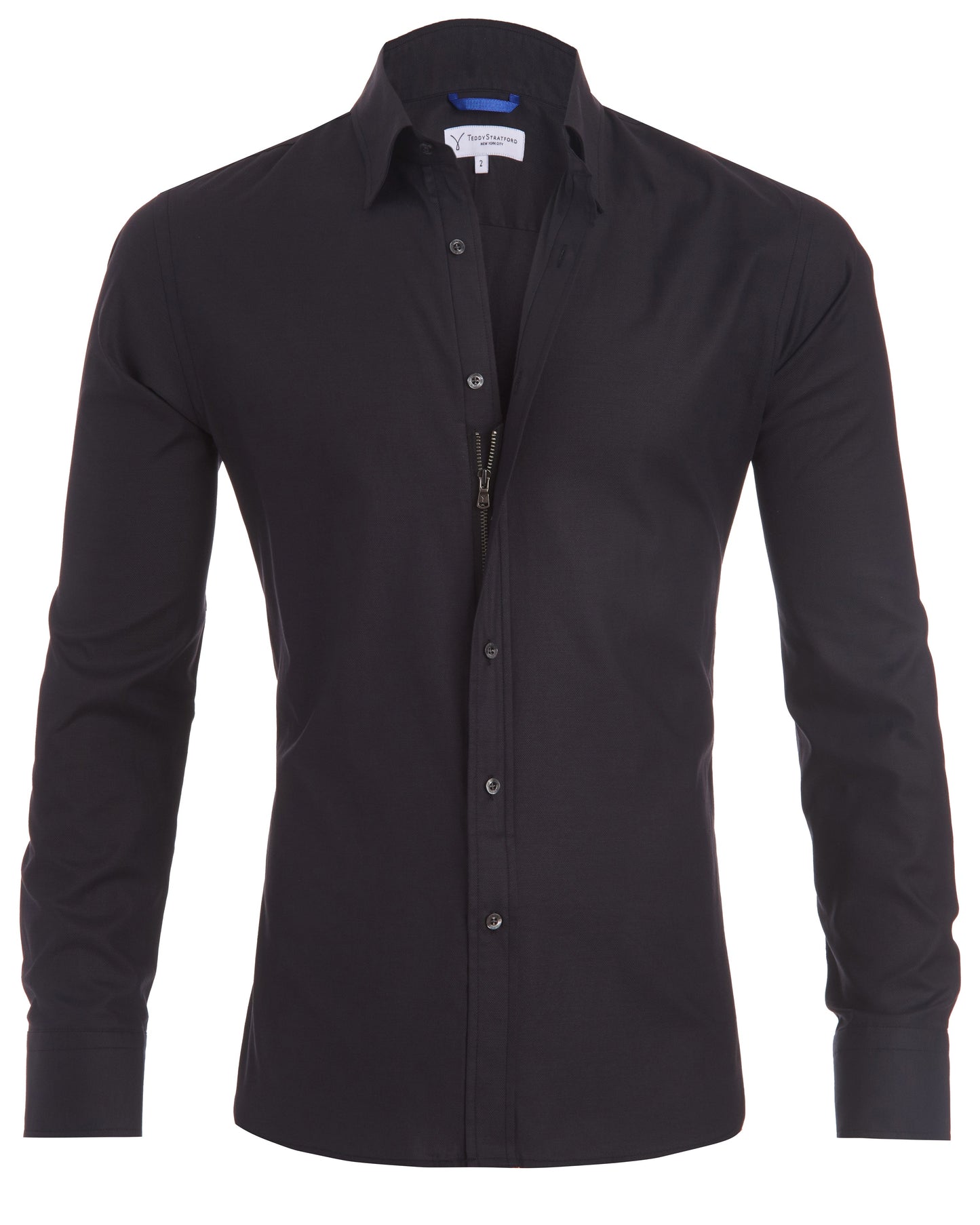 Arjan | Herren Zip Fit Hemd 4