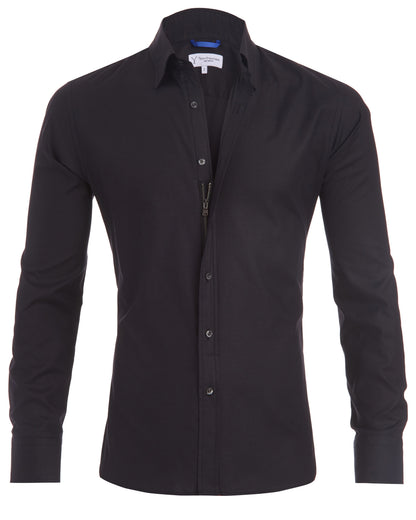 Arjan | Herren Zip Fit Hemd 4
