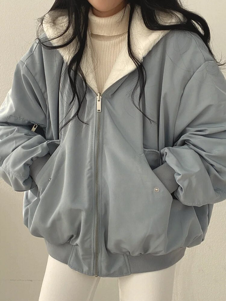 Arra | Stilvolle dicke Jacke mit Wendefunktion 0