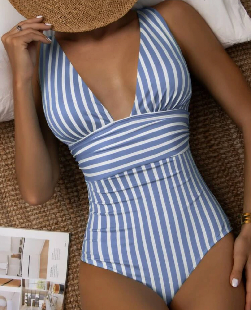 Baila - Badeanzug - Schick - Luxuriöses Material - Ideal für den Sommer für Damen 2