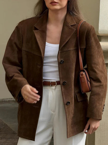 Banbury | wildleder blazer 1
