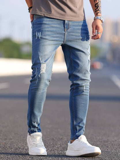 Bennett  – zerrissene jeans für männer 13