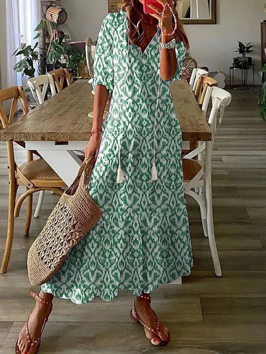 Bettina | bohème maxikleid 1