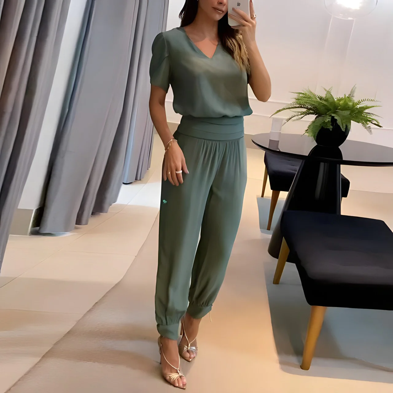 Birgit's Elegantes Blusen & Hosen Set 2