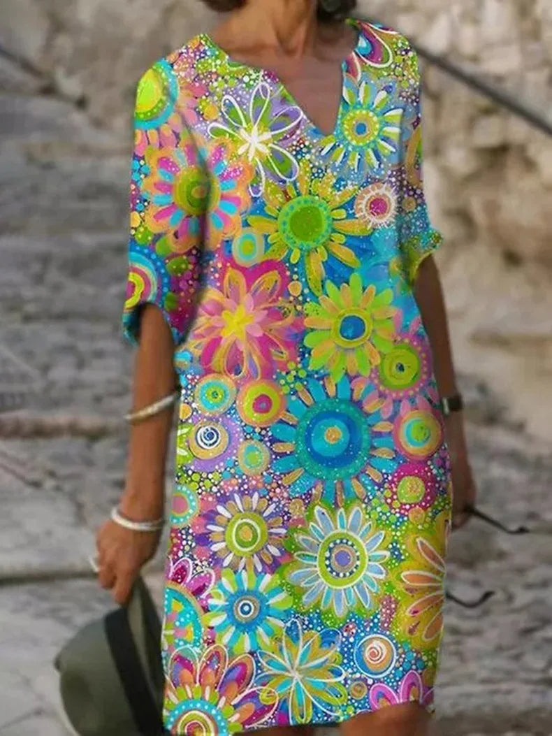 Blumenkleid für Damen 0