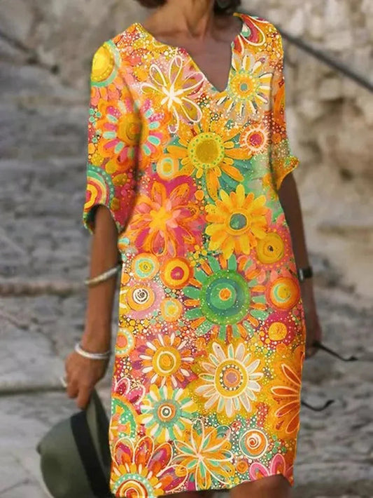 Blumenkleid für Damen 1