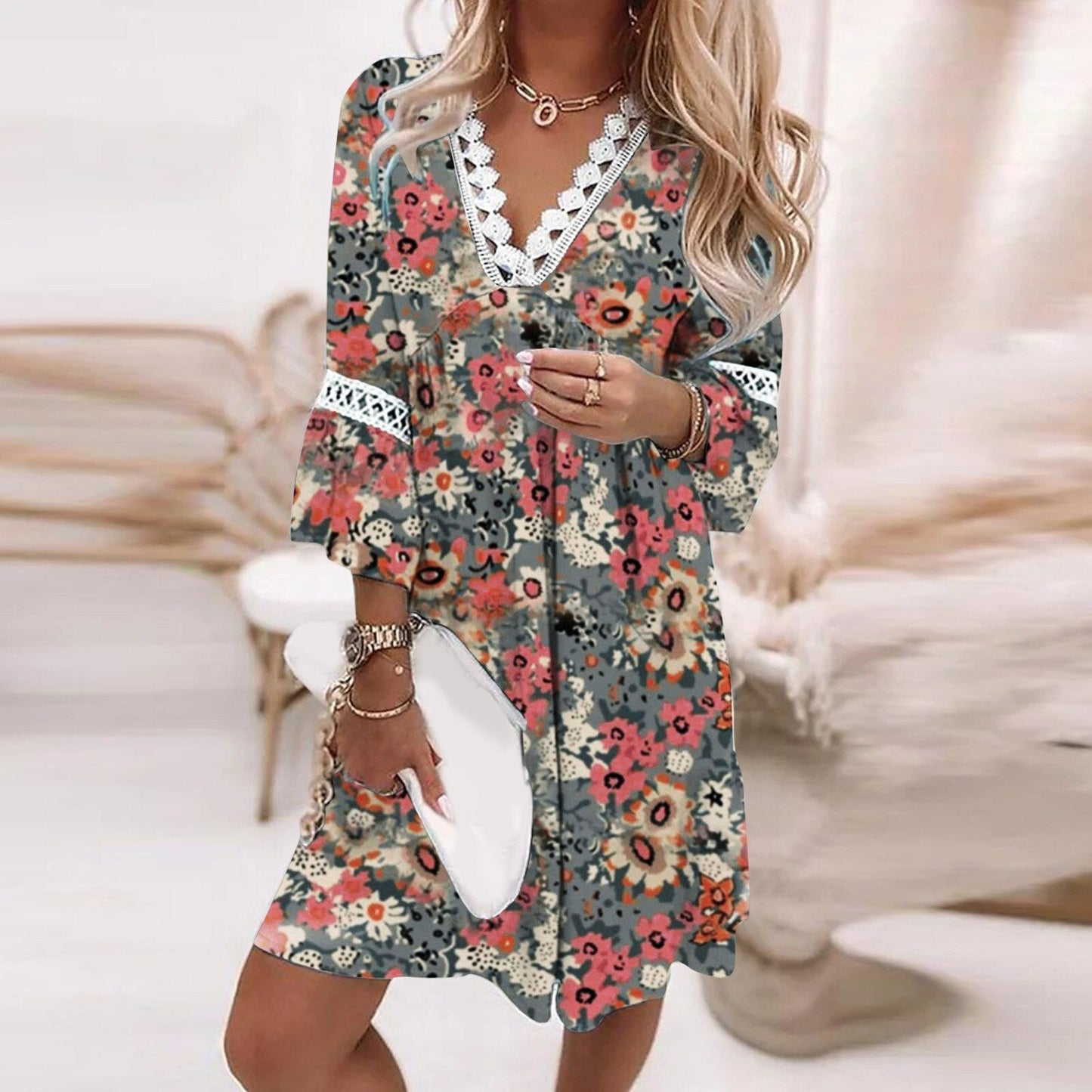 Blumenkleid für Damen 3