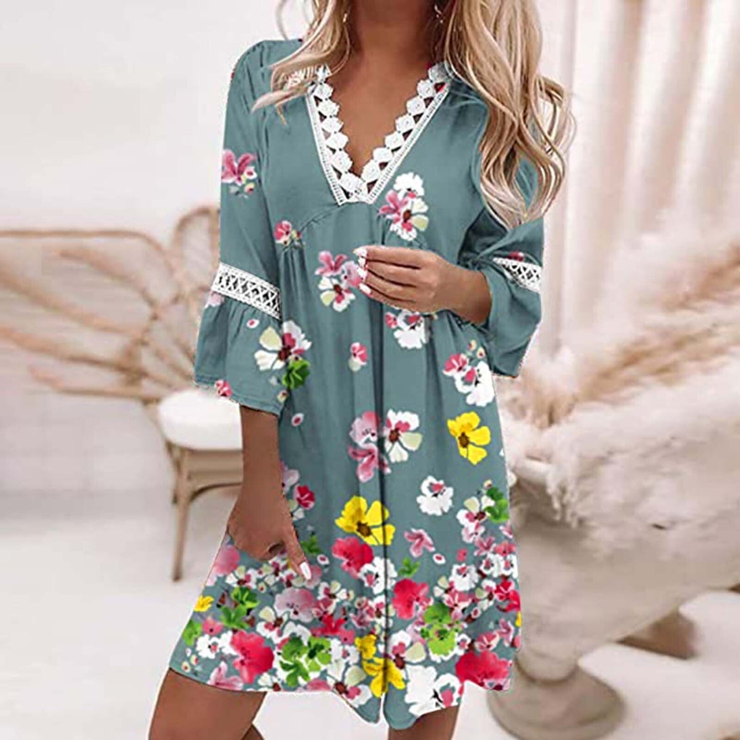 Blumenkleid für Damen 4