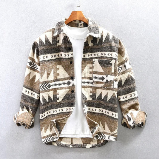 Brayden - Herrenflanellhemd im Vintage-Stil 1