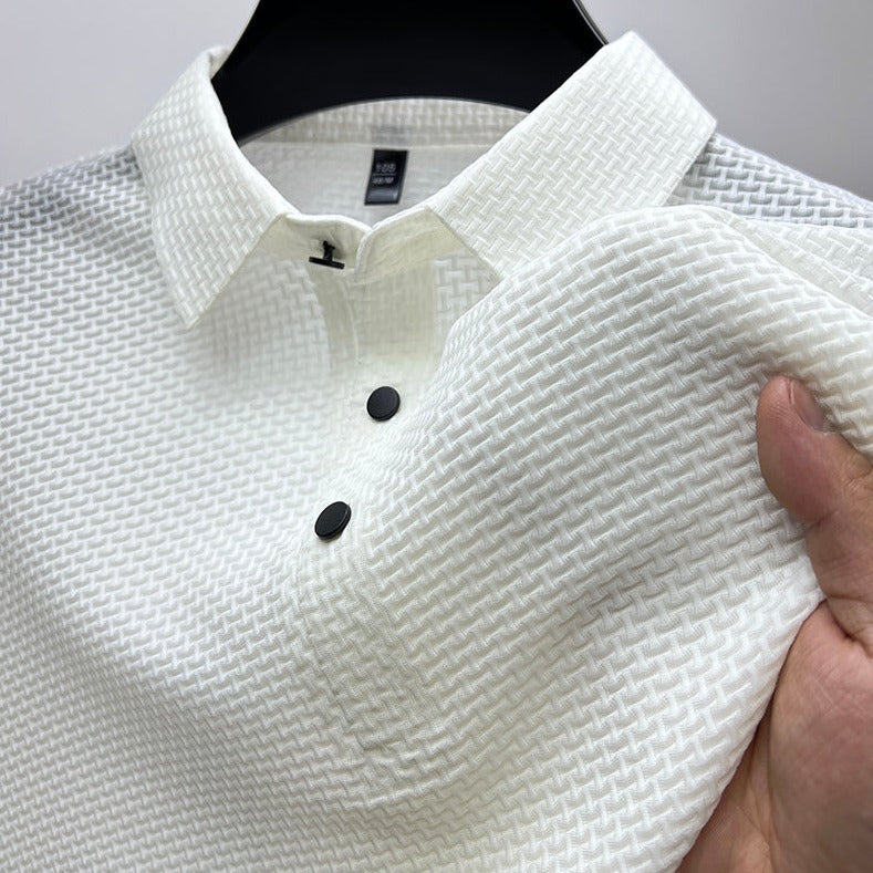 Breathable Quick Dry Golf Poloshirt für herren 0