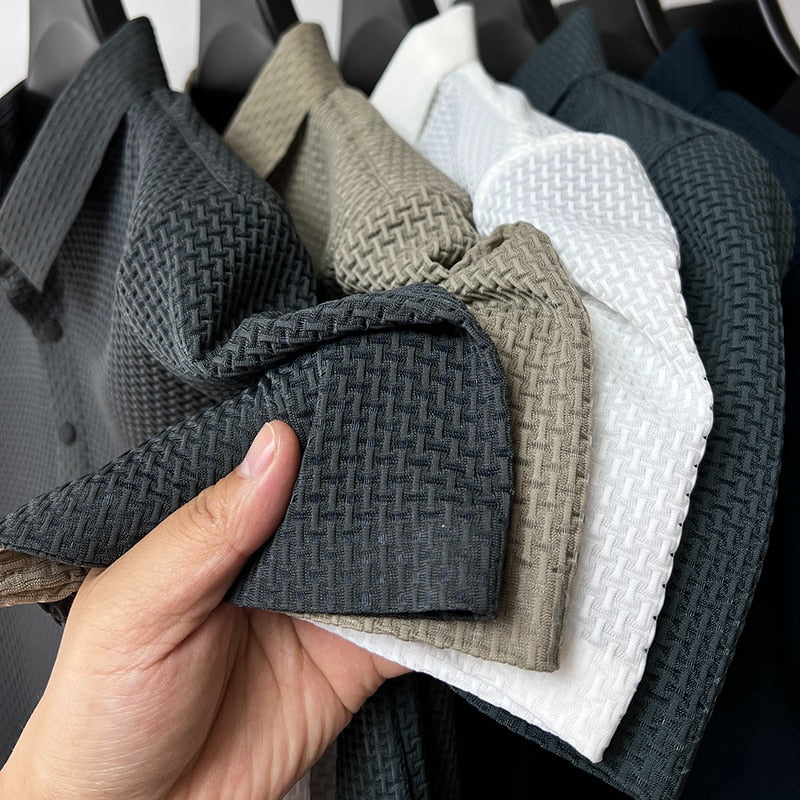 Breathable Quick Dry Golf Poloshirt für herren 5