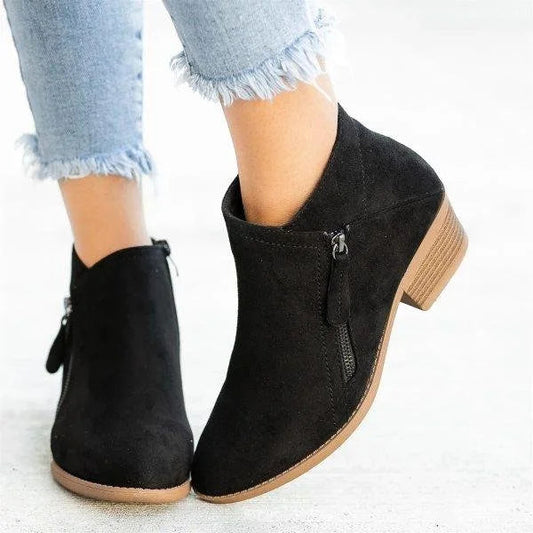 Candace - Orthopädische Damenstiefel aus Leder 1