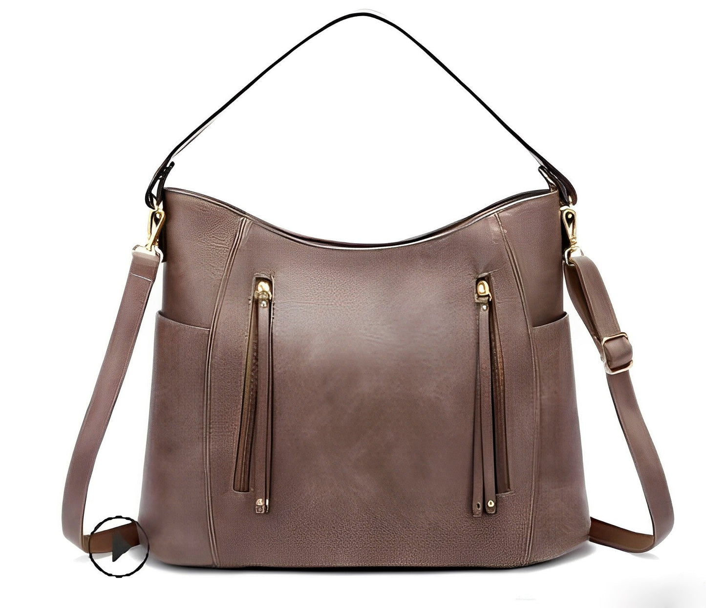 Carlota | Stilvolle Damen Vintage Ledertasche 3