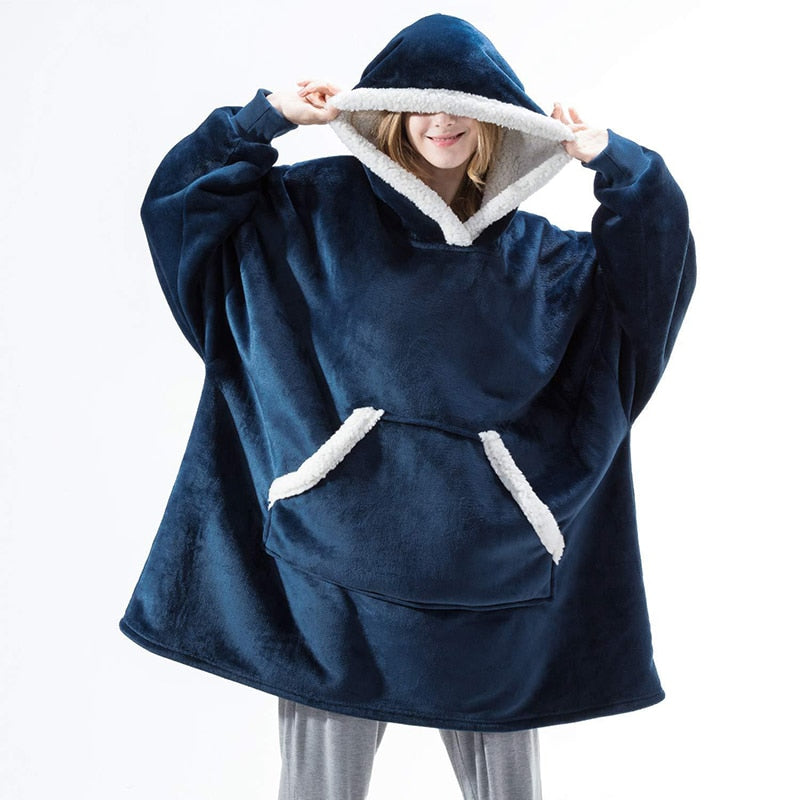 Caryn - Köstliche Kombination aus weichem Hoodie und kuscheliger Decke in einem! 19