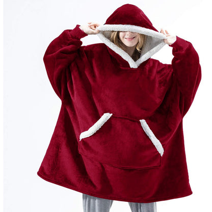 Caryn - Köstliche Kombination aus weichem Hoodie und kuscheliger Decke in einem! 6