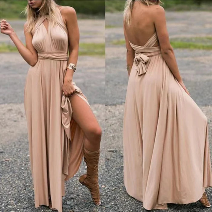 Cato - Wickelkleid mit Gummizug 0