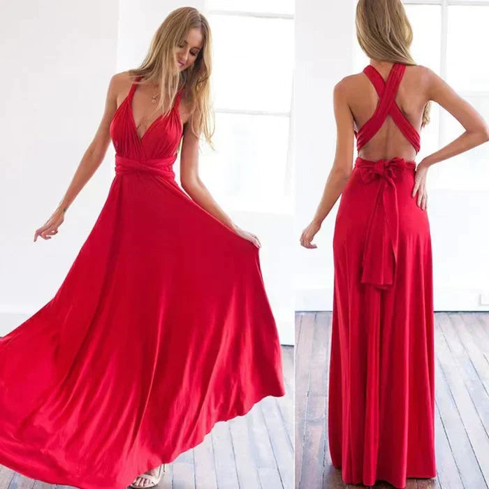 Cato - Wickelkleid mit Gummizug 1