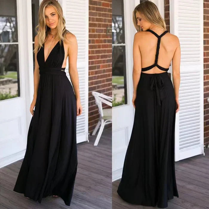 Cato - Wickelkleid mit Gummizug 5