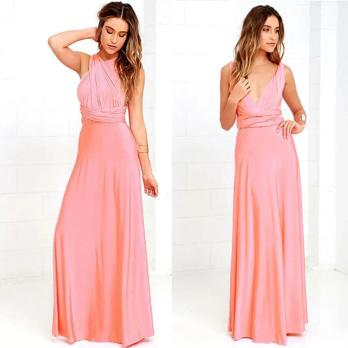 Cato - Wickelkleid mit Gummizug 7