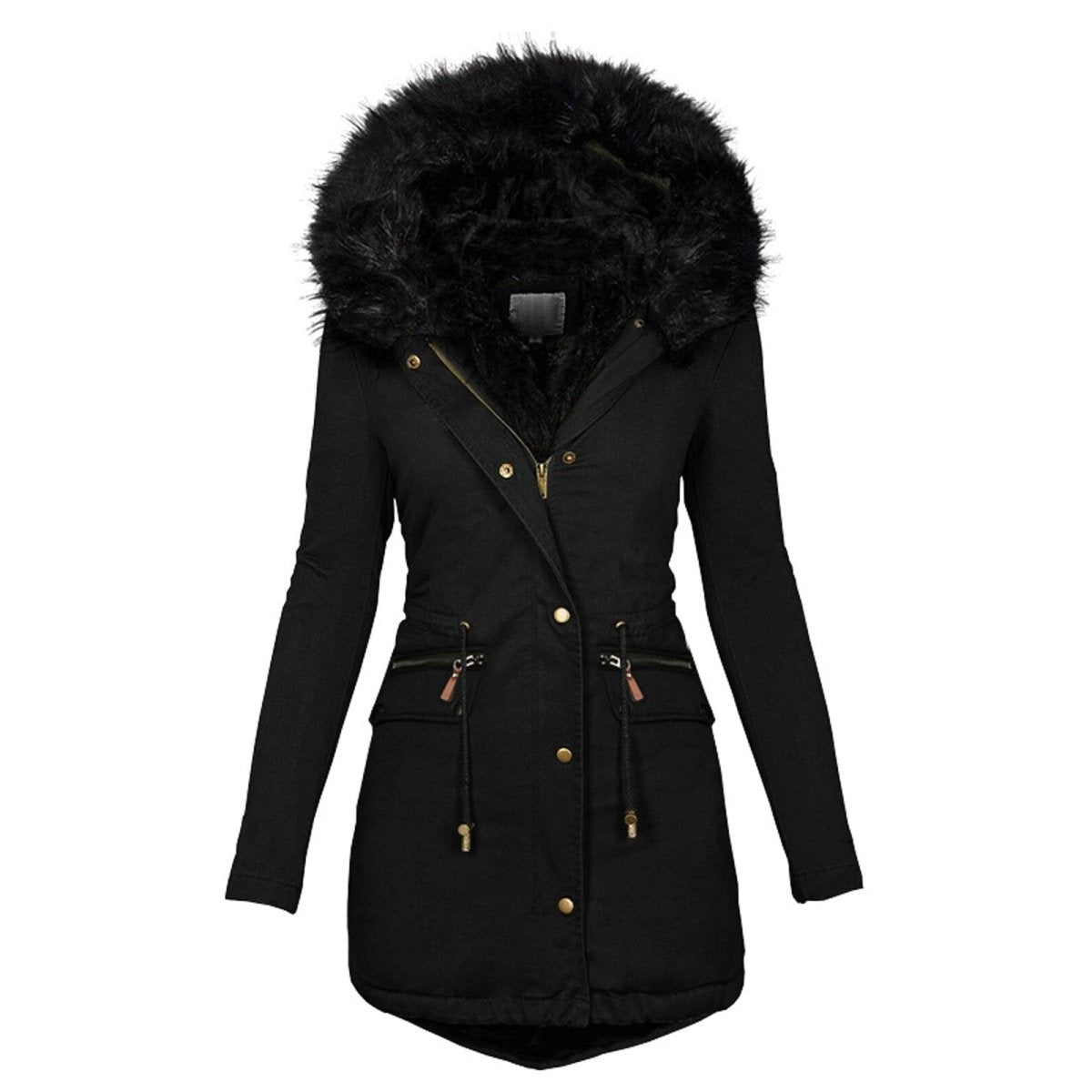 Chic Winterjacke mit Veganem Pelz | Perfekt für Alltag und Freizeit für Damen 1