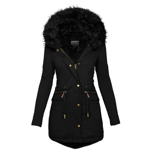Chic Winterjacke mit Veganem Pelz | Perfekt für Alltag und Freizeit für Damen 1