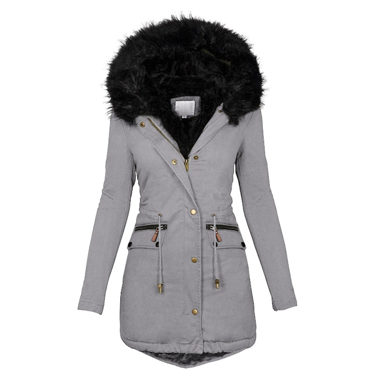 Chic Winterjacke mit Veganem Pelz | Perfekt für Alltag und Freizeit für Damen 3